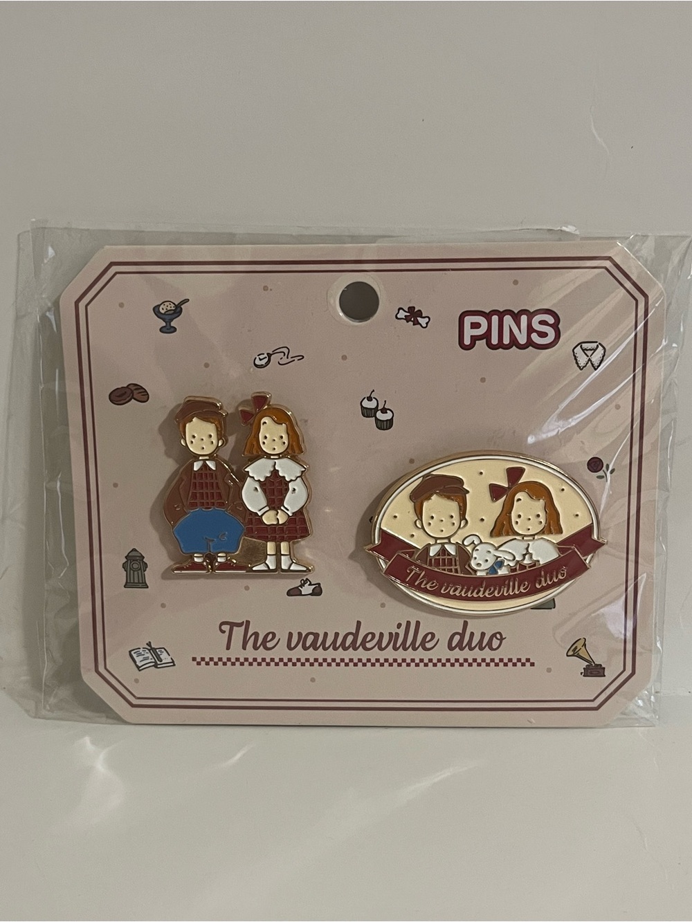 Sanrio The Vaudeville Duo Pin Set